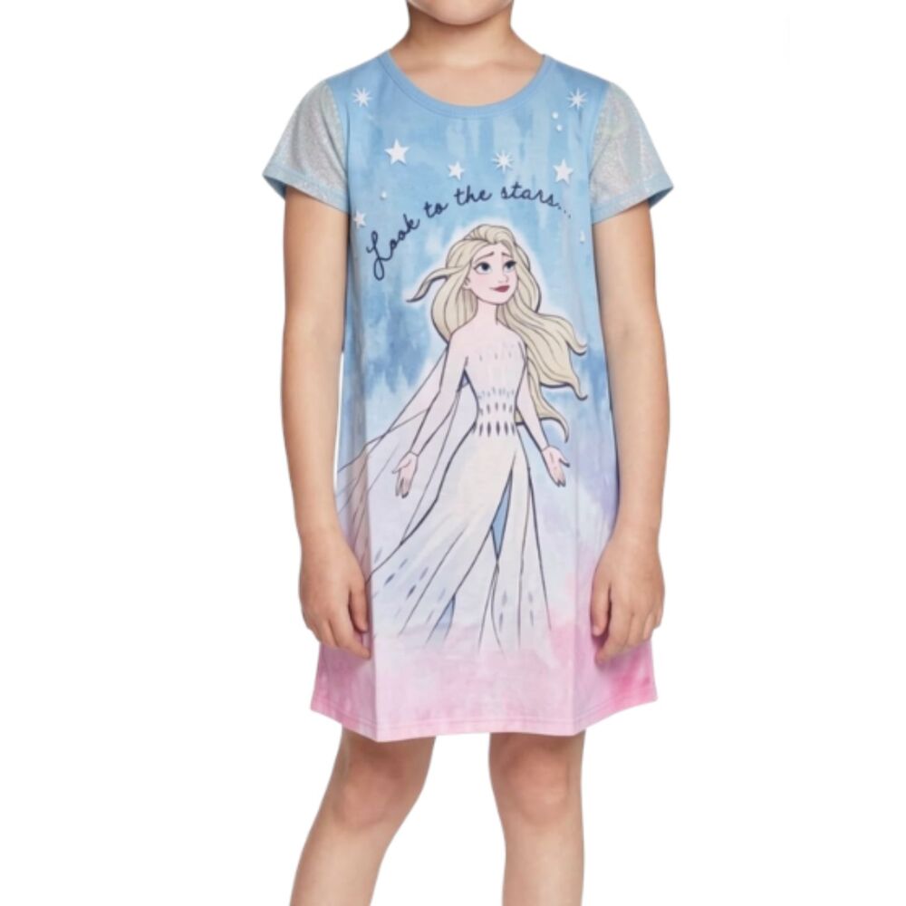 🔥5 for $30🔥 Disney Frozen “Look to the Stars” Toddler Girls’ Nightgown | 3T